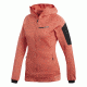Adidas Terrex Stockhorn Women's Fleece Hoodie, Trace Scarlet, Large, CG2412-L