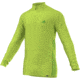 Adidas Terrex Swift Long Sleeve Half Zip - Men's-Neon Green-Small