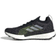 Adidas Terrex Two Ultra Primeblue Trail Running Shoes - Men's, Core Black/Ftwr White/Solar Yellow, 11, H69066-11