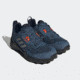 Adidas Terrex AX4 Hiking Shoe - Mens, Wonder Steel/Grey Three/Impact Orange, 9,5US, HP7392-9-5