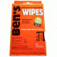 Ben's 30 Insectand Tick Repellent DEET Wipes 12/Box 0006-7085