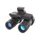 AGM Global Vision Apache A9 Aviator Night Vision Aviation Goggle System, Gen 3, Auto-Gated, Level 1, Black, 12AA9123353111