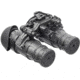 AGM Global Vision Ultralight Night Vision Goggle/Binocular 51 degree FOV with Gen 2+ Level 1, P43-Green Phosphor IIT, Black, 12UN51284153011