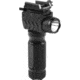 AIM Sports Inc Flashlight 180 Lumens w/ Tactical Grip/Laser/Strobe/Aluminum FTGL180