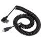 AimCam Pro 2 Tactical Coil Cable, Black, AC-Coil