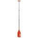 Airhead Telescoping Paddle w/Boat Hook, Orange Blade, 24in-72in, P-3