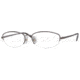 AK Anne Klein AK9063 Eyeglasses with Non-Rx Lenses 453-5016 - Dark Brown 
