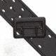 Aker Leather Sam Browne 2.25 in Belt Buckle, Small, Black, B1-BK