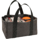 Allen Competitor Premium Molded Lockable Range Bag, Internal Tote and Fold-Up Gun Mat, Heather Gray/Red, 16.6 in x 9 in x 11.8 in, 8325