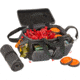 Allen Competitor Premium Molded Lockable Range Bag, Internal Tote and Fold-Up Gun Mat, Heather Gray/Red, 16.6 in x 9 in x 11.8 in, 8325