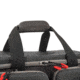 Allen Competitor Premium Molded Lockable Range Bag, Internal Tote and Fold-Up Gun Mat, Heather Gray/Red, 16.6 in x 9 in x 11.8 in, 8325