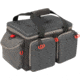 Allen Competitor Premium Molded Lockable Range Bag, Internal Tote and Fold-Up Gun Mat, Heather Gray/Red, 16.6 in x 9 in x 11.8 in, 8325