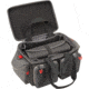 Allen Competitor Premium Molded Lockable Range Bag, Internal Tote and Fold-Up Gun Mat, Heather Gray/Red, 16.6 in x 9 in x 11.8 in, 8325