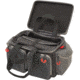 Allen Competitor Premium Molded Lockable Range Bag, Internal Tote and Fold-Up Gun Mat, Heather Gray/Red, 16.6 in x 9 in x 11.8 in, 8325
