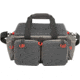 Allen Competitor Premium Molded Lockable Range Bag, Internal Tote and Fold-Up Gun Mat, Heather Gray/Red, 16.6 in x 9 in x 11.8 in, 8325