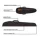 Allen Durango Shotgun/Rifle Case, Black, 54in, 602-54