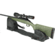Allen Eliminator Front/Rear Range Bag Combo w/Connected Style Front and Rear, Gray, Polyester, 18415