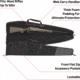 Allen Plata Rifle Case, Black, 50 in, 951-50