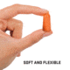 Allen ULTRX Foam Ear Plugs, 6-Pairs, Orange, 4135