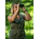 Alpen Wings 10x42 Binocular, BAK4, Multicoated, Dark Green, Medium Roof, 546