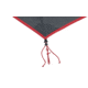 ALPS Mountaineering Hex 2-Person Tent, Charcoal/Red, 5200042