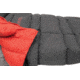 ALPS Mountaineering Pinnacle Lightweight Quilt, Charcoal/Red, 4990444
