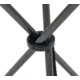 ALPS Mountaineering Tri-Leg XT Mesh Stool, Black, 8120001