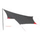 ALPS Mountaineering Ultra-Light Tarp Shelter, Charcoal/Red, 5970018