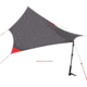 ALPS Mountaineering Ultra-Light Tarp Shelter, Charcoal/Red, 5970018