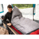 ALPS Mountaineering Zenith +30 Degrees Sleeping Bag, Long, Gray/Red, 4302642