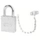 American Lock A5200 Padlock w/ 9" chain 918076