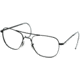 AO Flight Gear Original Pilot Series Sunglasses Frame Only, No Lens Black Frame 57mm Lens Diameter Comfort Cable Temples