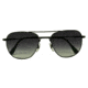 American Optical Original Pilot LE Sunglasses w/ Black Frame and Polycarbonate Gradient Grey Lens BGRGRY-WS140-20-52-42