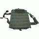 AMP Tactical Nylon Chest Plate Vest, OD Green, Medium, 42206