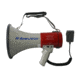 AmpliVox Mity Meg Plus Rechargeable 25 Watt Dynamic Megaphone w/Microphone, Red, White, S602MR