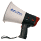 AmpliVox Safety Strobe 10W Megaphone, Red, White, S604