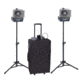 AmpliVox Wireless Powered Speaker Half-Mile Hailer Kit, Black, SW640