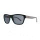 Anarchy Angst Sunglasses, Blk front w turq inside and gun metallic temples Frame, Smoke - Polarized Lens, Polarized, 10218824.QTM