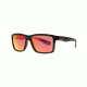 Anarchy Ari Sunglasses, Dark Gun Frame, Smoke with Red Mirror Lens, 10237506.QTM