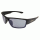 Angler Eyes AE 22 Sunglasses, Shiny Black Frame, Smoke Polarized Lens, 10222132.FGX