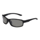 Angler Eyes AEP 1803 Sunglasses, Rubberized Black Frame, Smoke with Silver Flash Mirror Polarized Lenses, 10242553.FGX