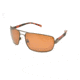 Angler Eyes Perch Demi Sunglasses, Matte Dark Gun Frame, Brown Polarized Lens, Polarized, 10225838.FGX