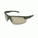 Angler Eyes Tigertrout Sunglasses, Rubberized Dark Forest Green Frame, Smoke Polarized Lens, Polarized, 10225839.FGX