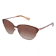 Ann Taylor Skyscraper Sunglasses - Frame CARAMEL, Lens Color Brown TYATSKYSCRAPER02