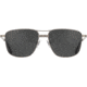 AO Airman Sunglasses - Mens, Pewter, True Color Gray AOLite Nylon Lenses, Pewter / True Color Gray Polarized Lens, 56-15-145, AIR256STSMGYN-P
