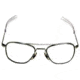 Ao Flight Gear Pilot Series Sunglasses Frame No Lens Black Wire Spatula 52mm Lens B Ws 52
