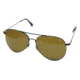 AO General Sunglasses, Black, Amber Poly Lenses, Wire Spatula, 58mm B-HCAP-WS-52