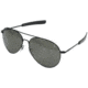 AO General Sunglasses, Black, Bayonet, Gray Poly Lens, 58mm B-CCP-BNT-58