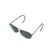 AO General Sunglasses, Black, Comfort Cable, Gray Poly Lens, 52mm B-CCP-CC-52