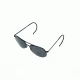 Ao General Sunglasses Black Comfort Cable Gray Poly Lens 58mm B Ccp Cc 58